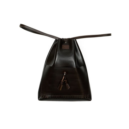 OR GLORY(オア・グローリー) | タッセル付きレザー巾着 S〈Brown〉Tassel Poach S - Sopwith camel