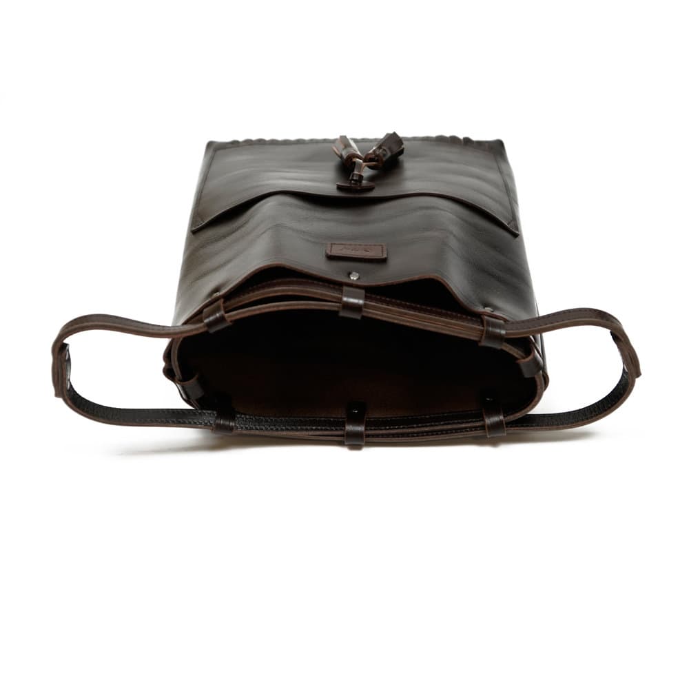 OR GLORY(オア・グローリー) | タッセル付きレザー巾着 S〈Brown〉Tassel Poach S - Sopwith camel