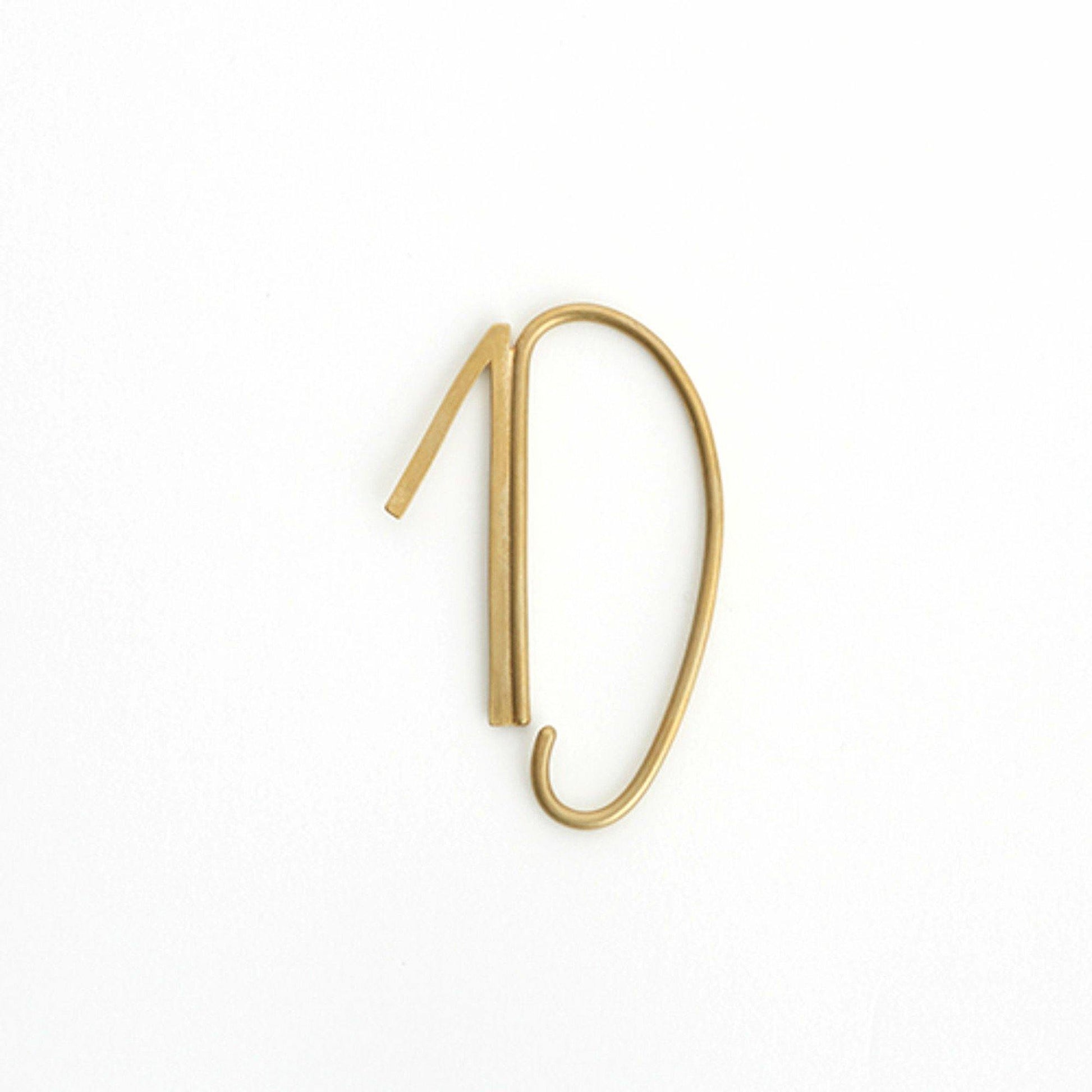 Aquvii(アクビ) | 数字モチーフのイヤーカフ Numbers earcuff - Sopwith camel