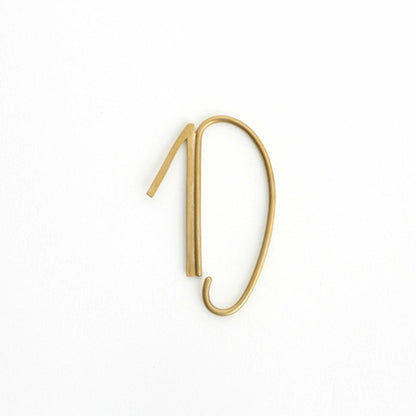 Aquvii(アクビ) | 数字モチーフのイヤーカフ Numbers earcuff - Sopwith camel