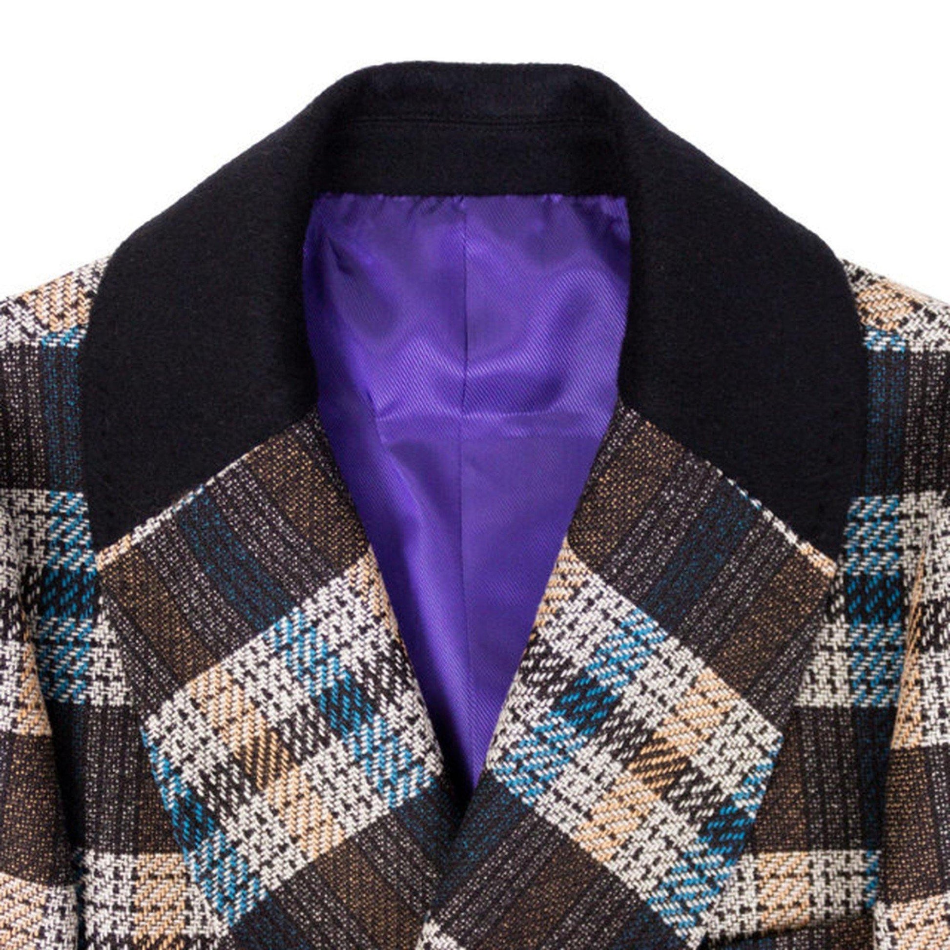 OR GLORY | Plaid Tweed Coat - Sopwith camel