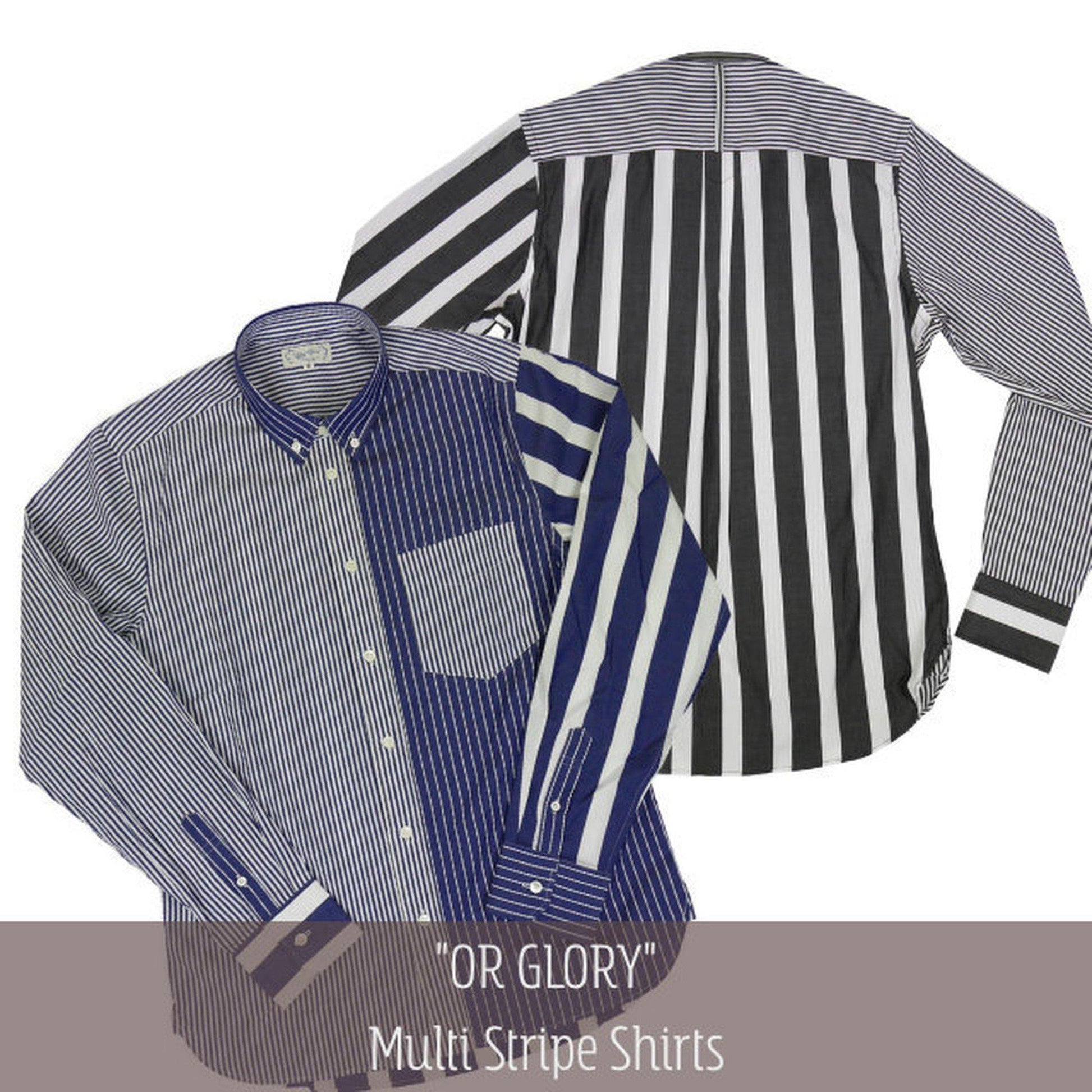 OR GLORY | Multi Stripe Shirts [81709024] - Sopwith camel