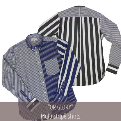 OR GLORY | Multi Stripe Shirts [81709024] - Sopwith camel
