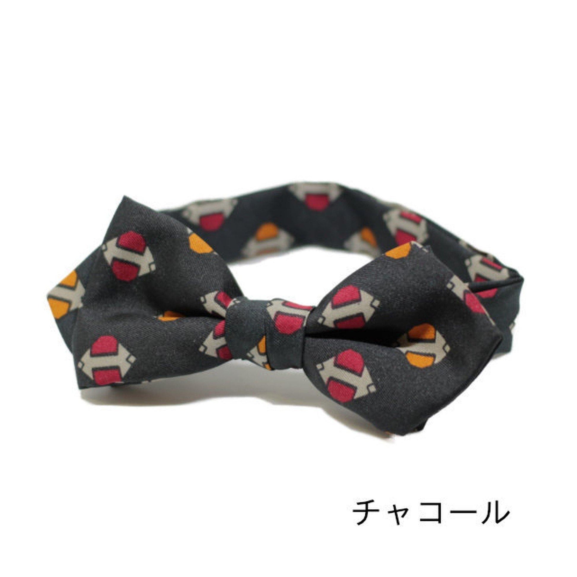【日本製】 レトロ柄 蝶ネクタイ - Sopwith camel