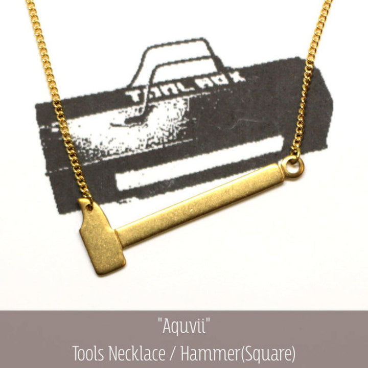 Aquvii(アクビ) | 道具箱の中の工具をモチーフにしたネックレス Tools necklace - Sopwith camel