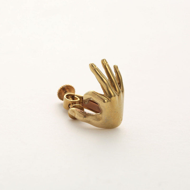 Aquvii(アクビ) | OKサインをモチーフにしたイアリング O.K. Sign earring [aq.059] - Sopwith camel