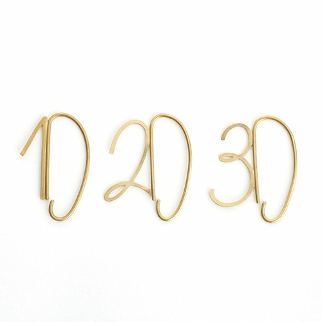 Aquvii(アクビ) | 数字モチーフのイヤーカフ Numbers earcuff - Sopwith camel