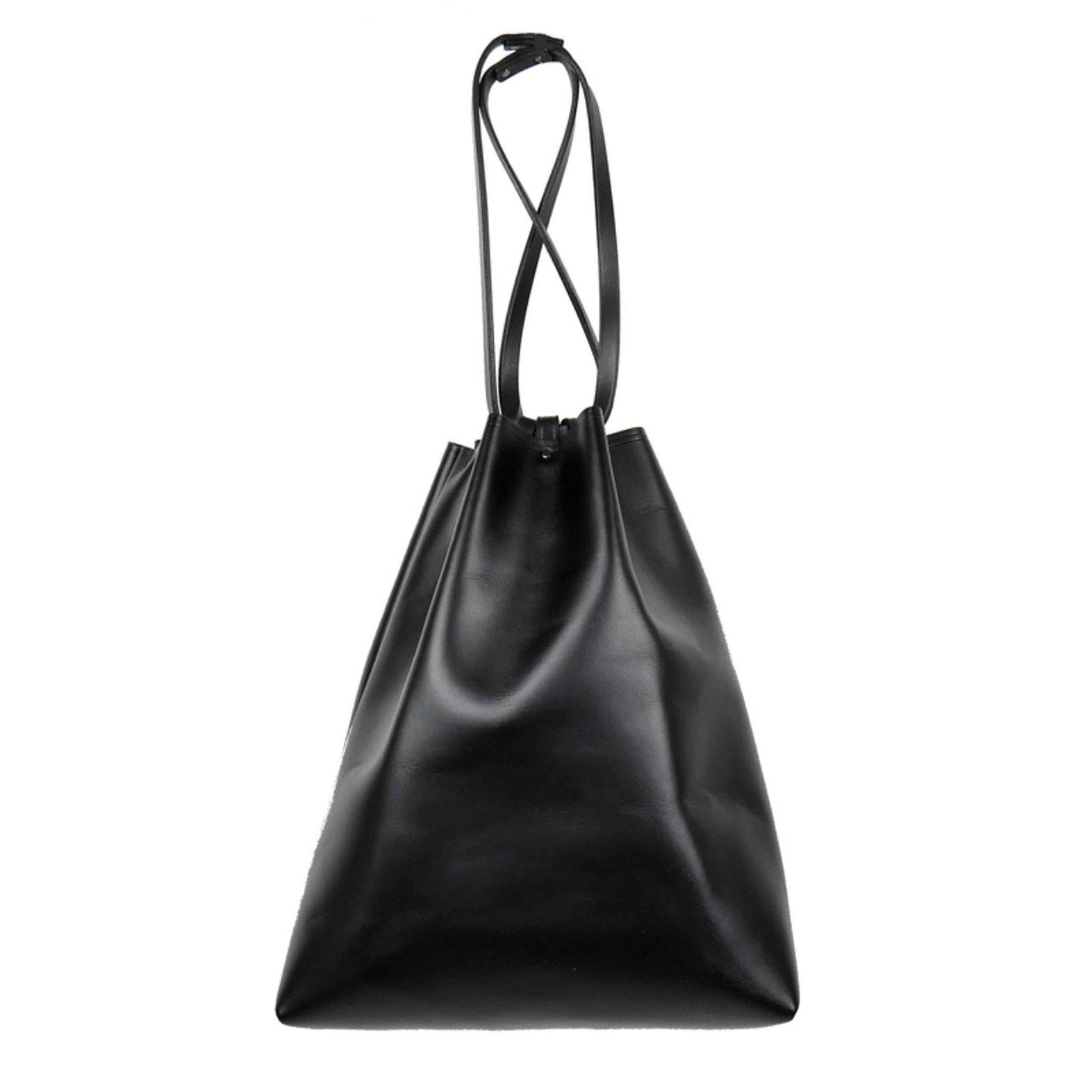 OR GLORY(オア・グローリー) | タッセル付きレザー巾着 M〈Black〉Tassel Poach M - Sopwith camel