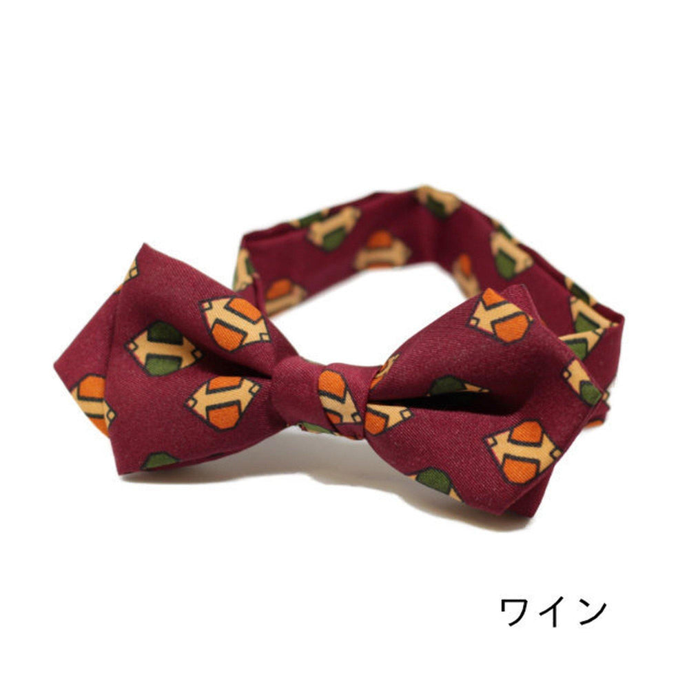 【日本製】 レトロ柄 蝶ネクタイ - Sopwith camel