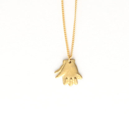 Aquvii(アクビ) | 手で作る影絵をモチーフにしたネックレス Hand shadow Necklace [aq.010] - Sopwith camel