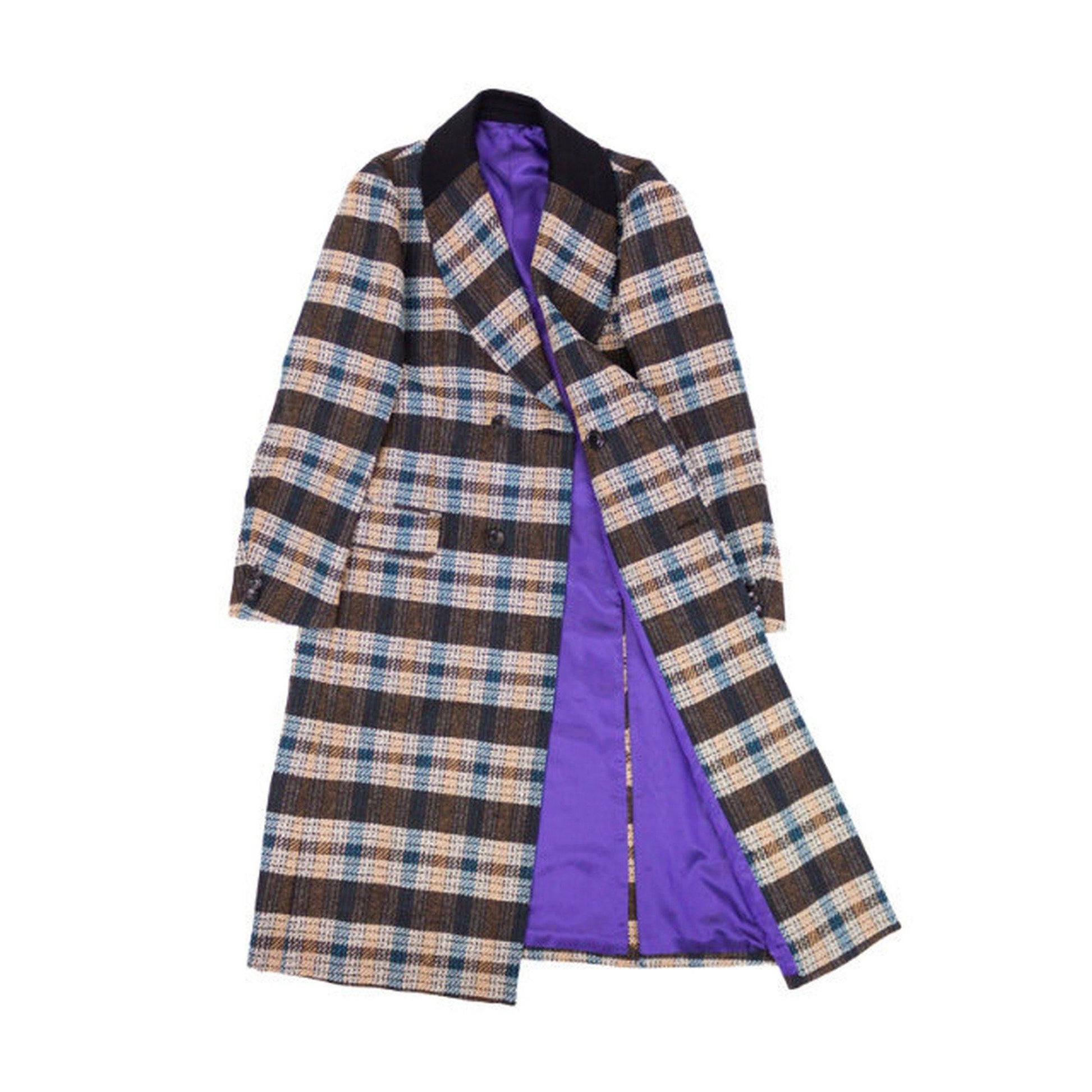 OR GLORY | Plaid Tweed Coat - Sopwith camel
