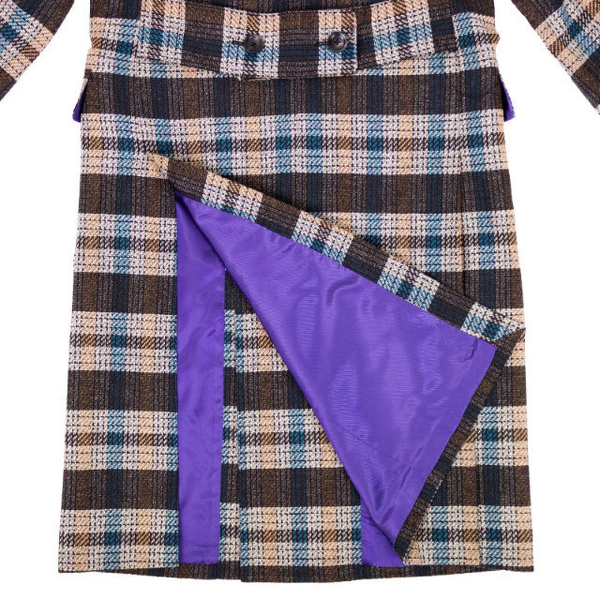 OR GLORY | Plaid Tweed Coat - Sopwith camel
