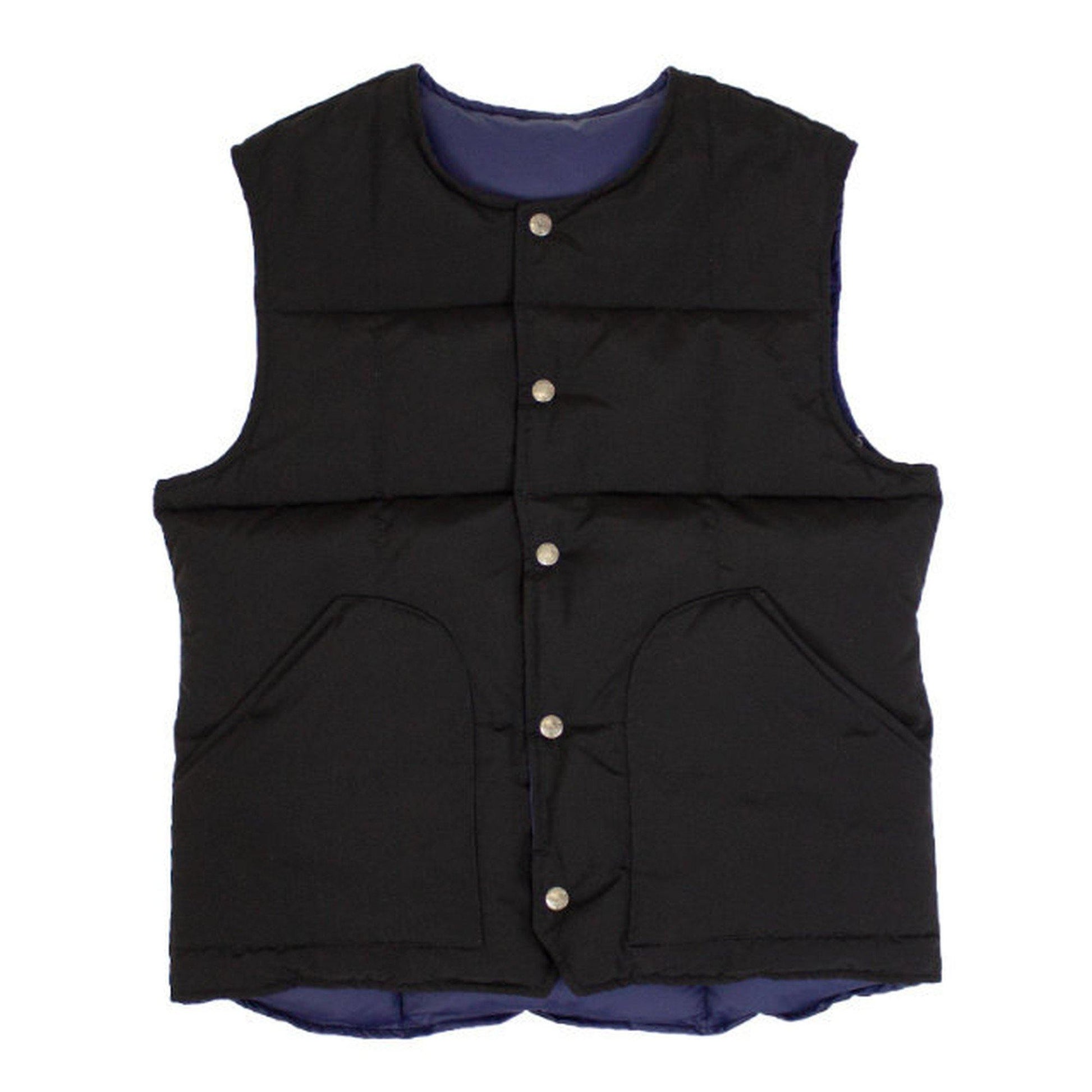 MT.RAINIER DESIGN | リバーシブル ダウン ベスト〈Black〉 - Sopwith camel