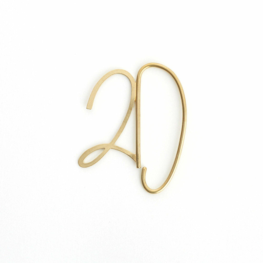 Aquvii(アクビ) | 数字モチーフのイヤーカフ Numbers earcuff - Sopwith camel