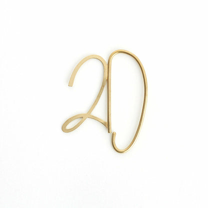 Aquvii(アクビ) | 数字モチーフのイヤーカフ Numbers earcuff - Sopwith camel