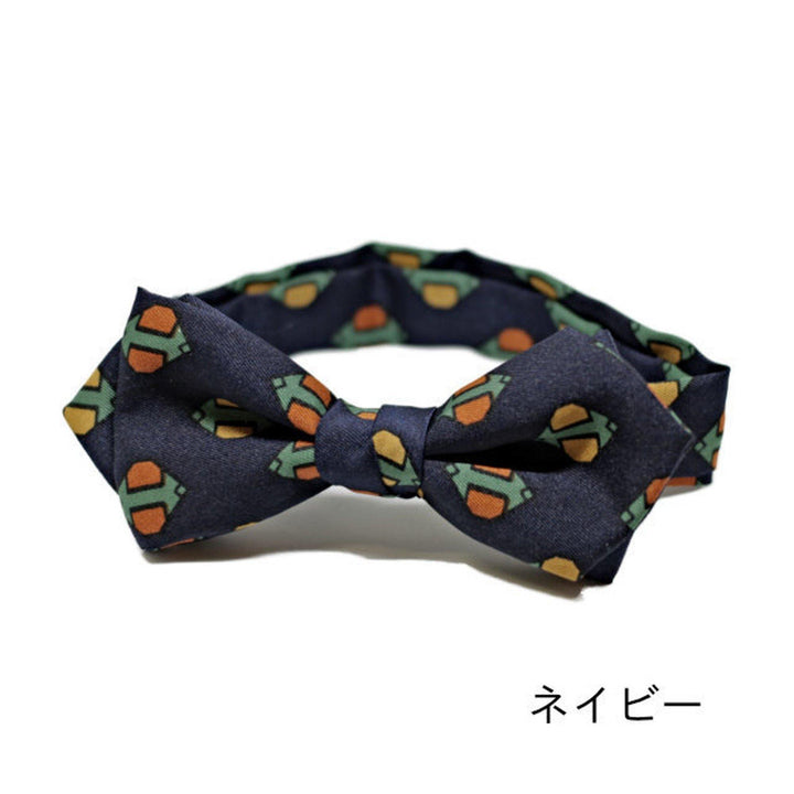 【日本製】 レトロ柄 蝶ネクタイ - Sopwith camel
