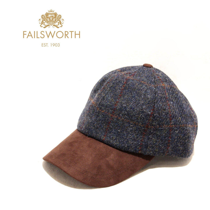 FAILSWORTH(フェイルスワース) | 英国ハリスツイードを使用した大人のベースボールキャップ〈Grey〉 - Sopwith camel