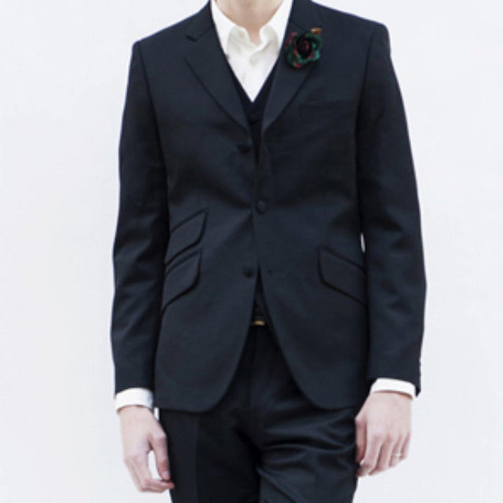 OR GLORY(オアグローリー) | 60′sスタイル モッズスーツ 〈Black〉 - Sopwith camel