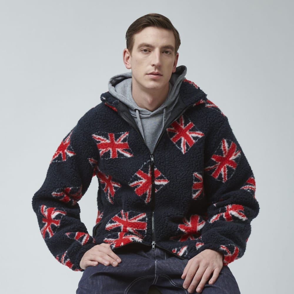 FARFIELD (ファーフィールド) |  オリジナル フリースジャケット FELL JACKET [2102] - UNION JACK - Sopwith camel
