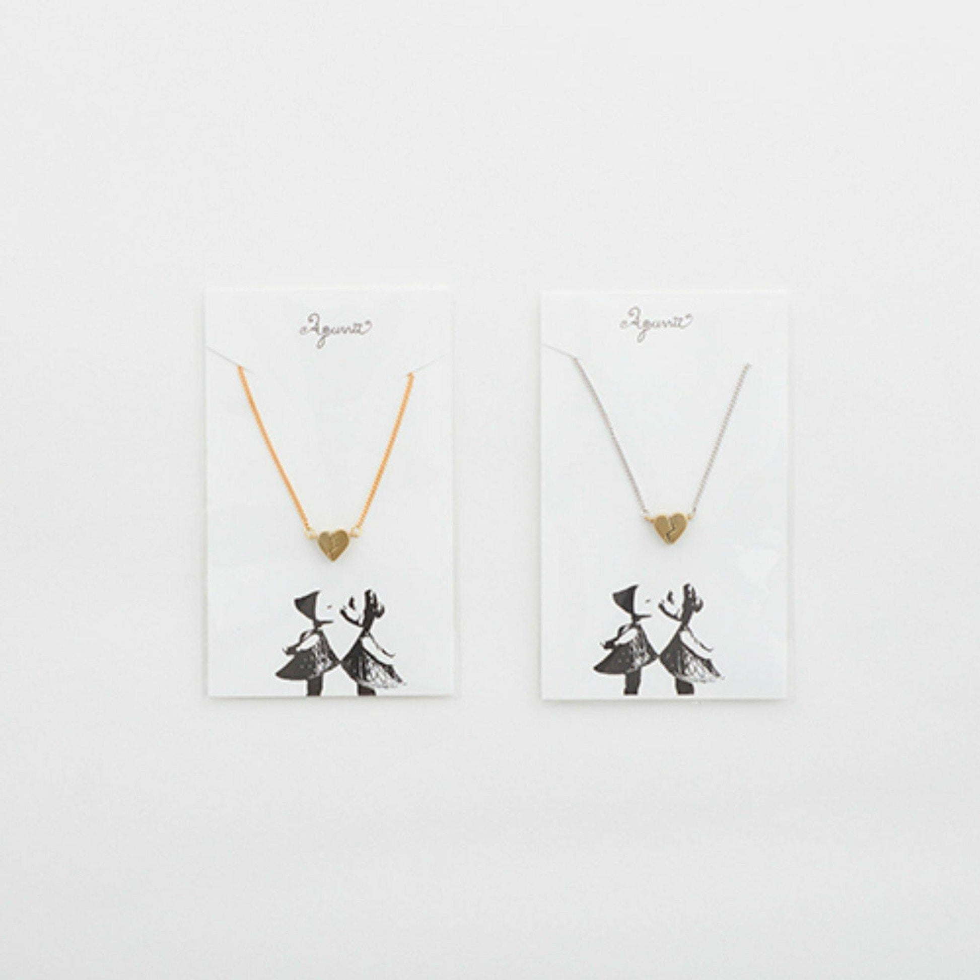 Aquvii(アクビ) | 磁石でくっつくハートがモチーフのネックレス Kissing Necklace [aq.095] - Sopwith camel
