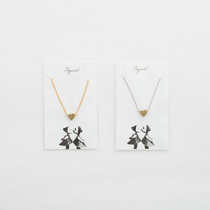 Aquvii(アクビ) | 磁石でくっつくハートがモチーフのネックレス Kissing Necklace [aq.095] - Sopwith camel