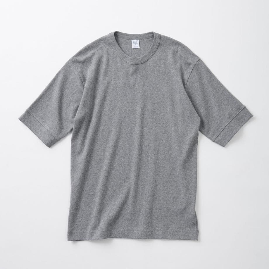 gicipi (ジチピ) | SALMONE [2201P] イタリア製 柔らかなフライス編みのクルーネックベーシックTシャツ - Sopwith camel