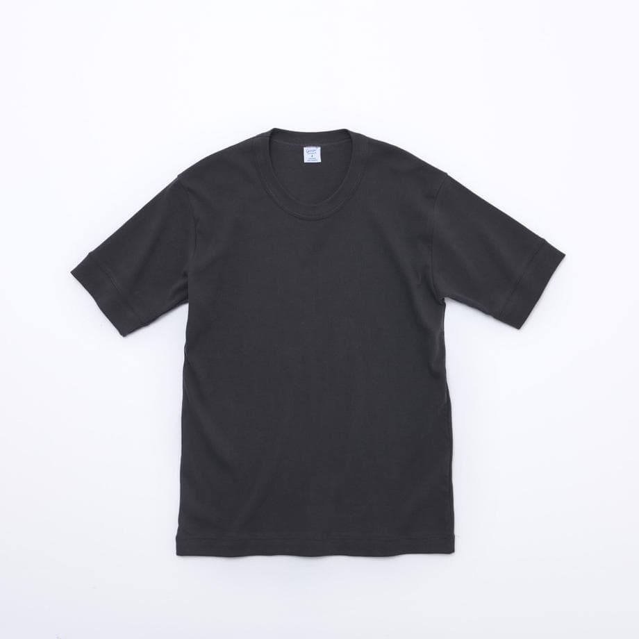gicipi (ジチピ) | SALMONE [2201P] イタリア製 柔らかなフライス編みのクルーネックベーシックTシャツ - Sopwith camel