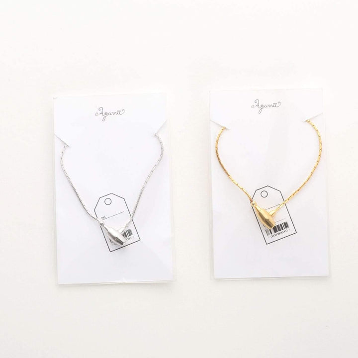 Aquvii(アクビ) | 商品タグをつけるエノキ(タグロック)がモチーフのネックレス Taglock necklace - Sopwith camel